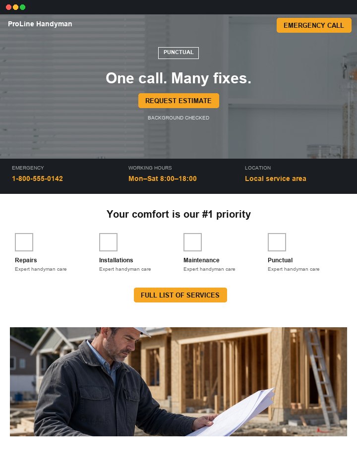 Emergency / request service